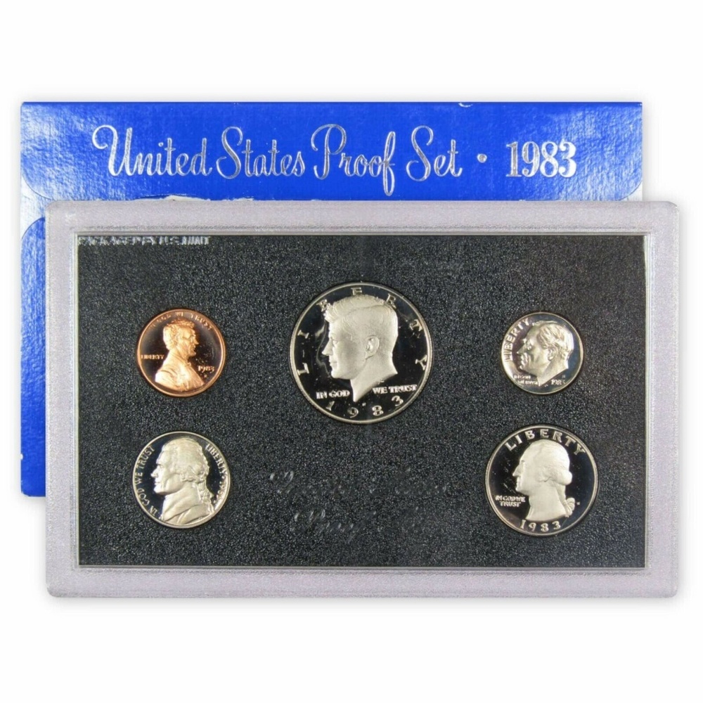 1983-S Proof Set U.S. Mint Original Government Packaging OGP Collectible